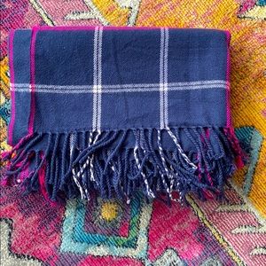 J. Crew oversized plaid scarf shawl wrap